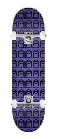 Sk8Mafia OG Logo Assorted Sk8mafia Micro x Venom Custom Complete Skateboard - 7.375