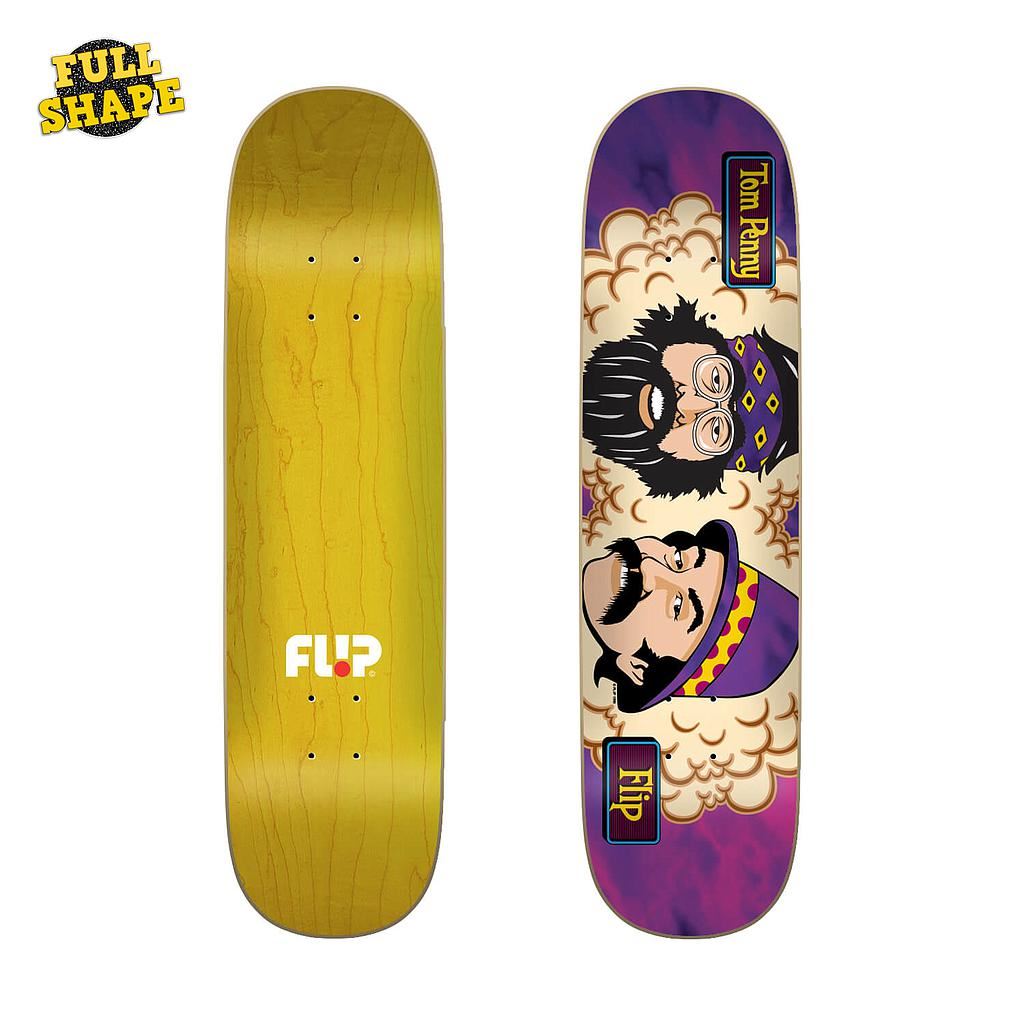 Toms Friends Purple Haze x31.71" Flip Skateboard Deck - 8.25"