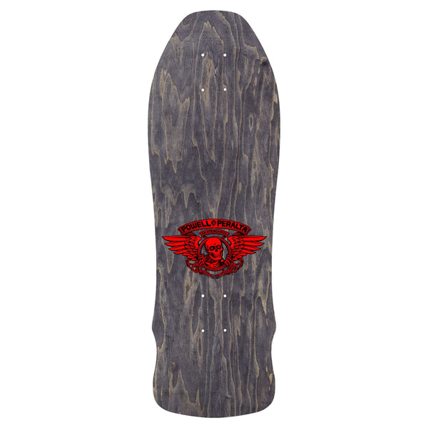Powell-Peralta GeeGah • Skull & Sword • '10' • • Silver Foil Skateboard Deck - 9.75