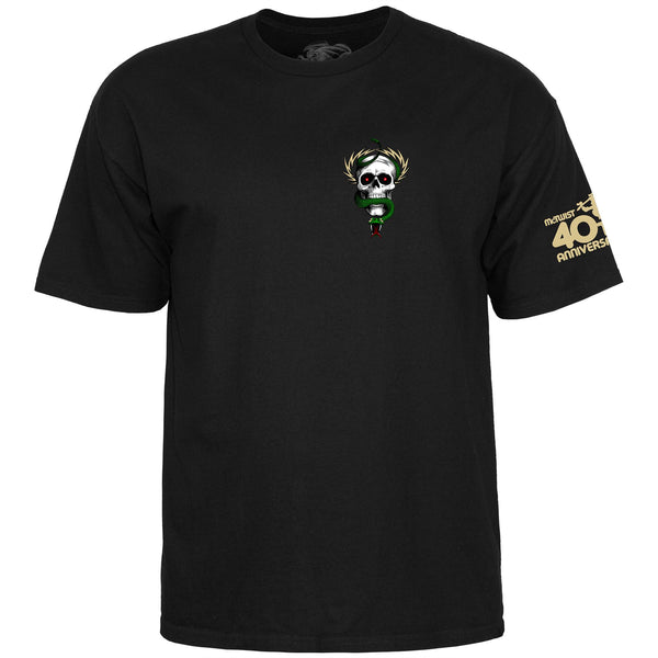 Powell-Peralta™ Mike McGill '40th Anniversary McTwist' Tee Black - Skatewarehouse.co.uk