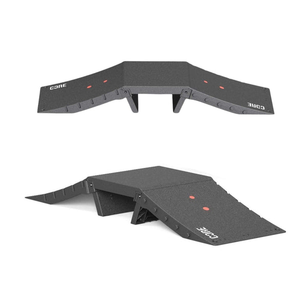 CORE Skate Ramp - Mini Funbox Set (2 Kickers & Flat Deck) Accessories