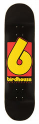 Birdhouse B Logo Black Skateboard Deck - 8.25" - Skatewarehouse.co.uk