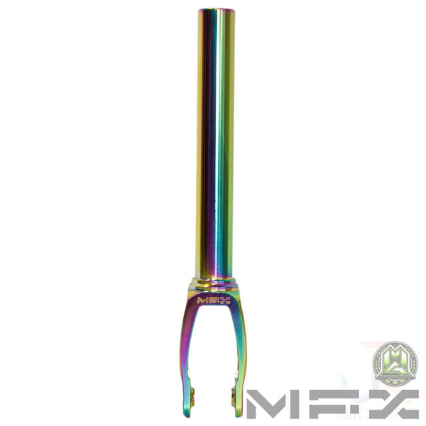 Madd Gear Mfx Affray Forks 120Mm - Neo Chrome - Skatewarehouse.co.uk
