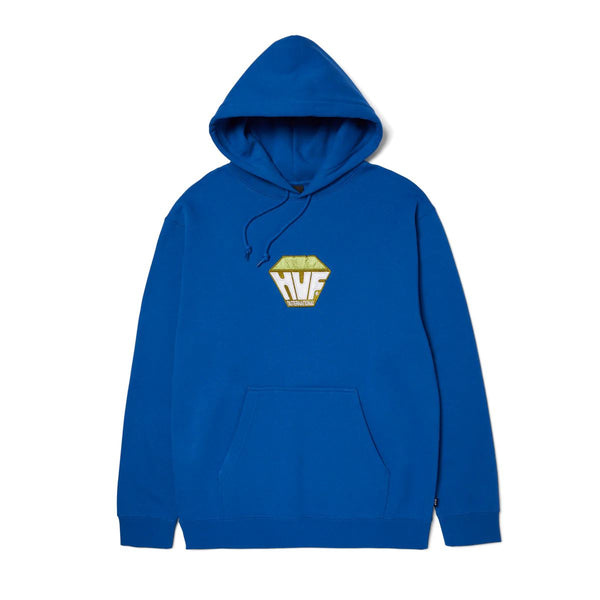 HUF Big Block P / O Hoodie (Cobalt Blue)