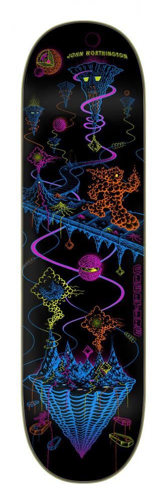 Creature Pro VX Worthington Xploration Skateboard Deck - 8.6