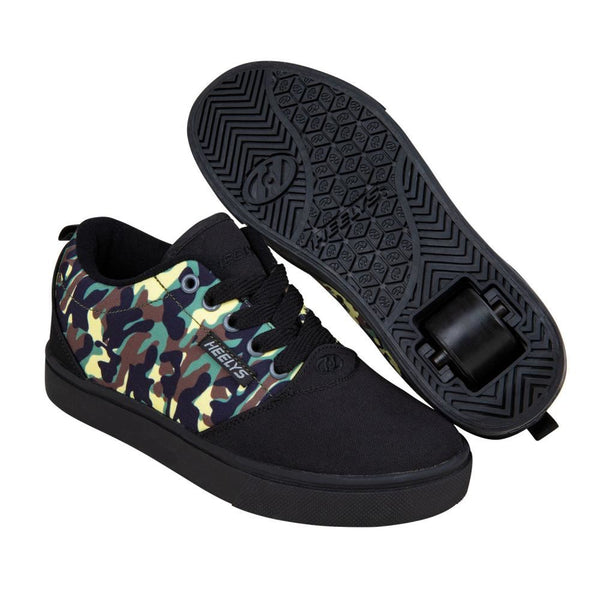 Heelys PRO20 Prints  - Black / Camo Nylon - Skatewarehouse.co.uk