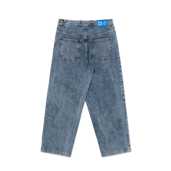 Polar Skate Co Big Boy Pants (Heavy Washed Blue) - XXS