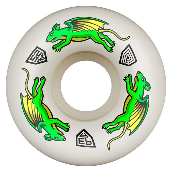 Powell Peralta Dragon Formula • Nano Rat • x • 93A • V4 • Off White