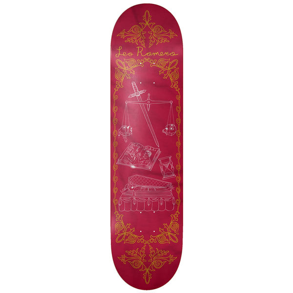 Toy Machine Leo Romero 'Death Banner' Skateboard Deck - 8.5"