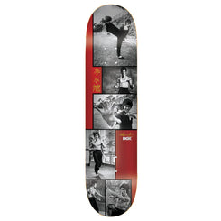 DGK x Bruce Lee 'Legend' Red Foil Skateboard Deck - 8.5"