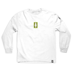 Girl 93 Til Oops Long Sleeve Tee White