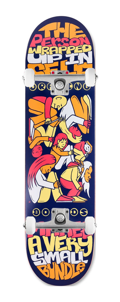 Drawing Boards Wabi-Sabi Series - Bundle (Blue) x Venom Custom Complete Skateboard - 7.75"