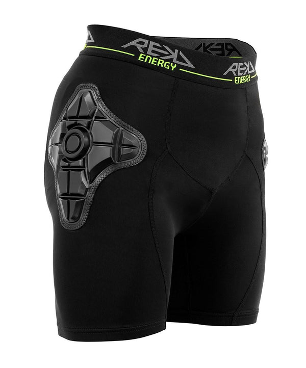 REKD Energy Pro Impact Shorts - Black - Skatewarehouse.co.uk