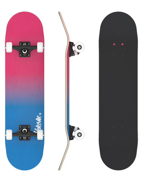 Venom My First Skateboard Complete - Fade Pink/Blue - 7.75