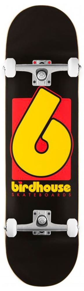 Birdhouse B Logo Black x Venom Skateboards Custom Complete Skateboard - 8.25 - Skatewarehouse.co.uk