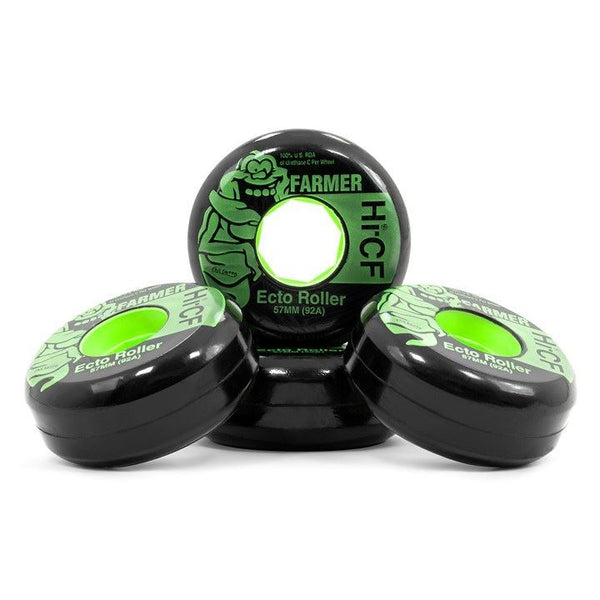 Red Eye Childhood Farmer Inline Skate Wheels - Black