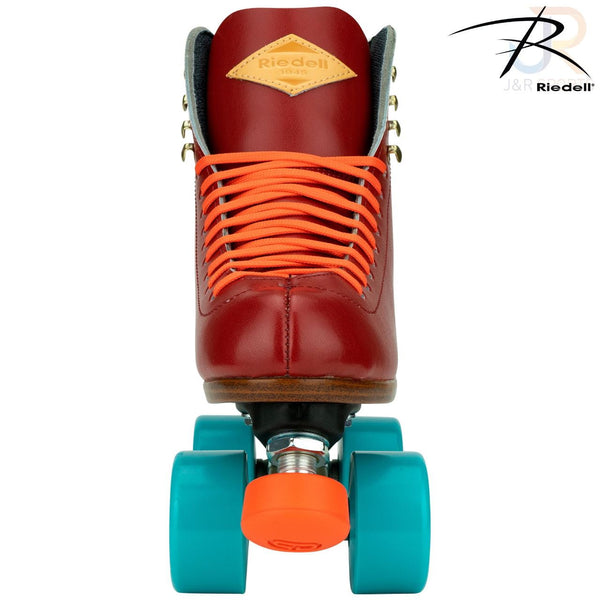Riedell Crew Crimson Red Size Quad Skates - Skatewarehouse.co.uk