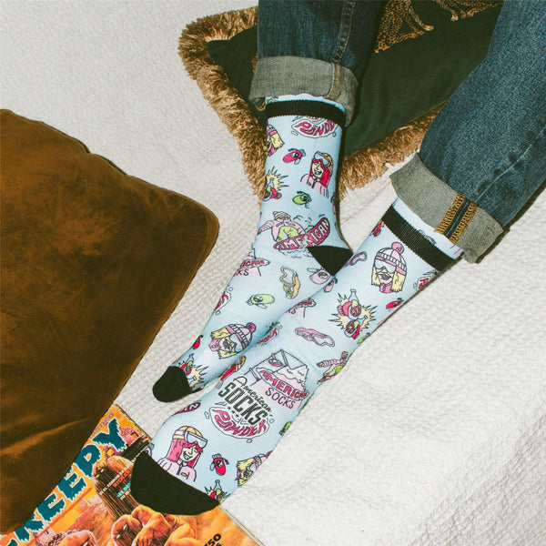 American Socks Slope Dope - Mid High Socks
