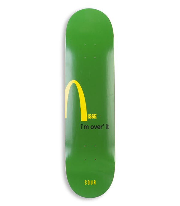 Sour Solution Nisse Over It Green  Skateboard Deck - 8.375