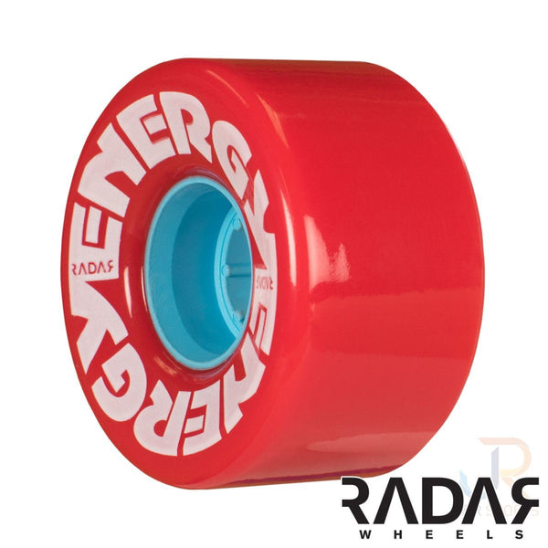 Radar (4) - Energy 57 - Red - / 78a Skateboard Wheels - 57mm