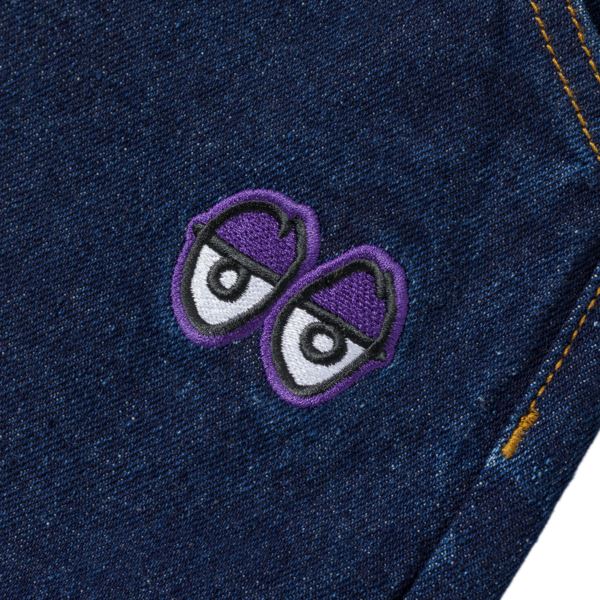 Krooked Eyes Denim Twill Pant (Dark Rinse Denim)