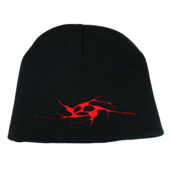 Limosine Spiral Skully (Black (Red Embroidery) Accessories - One Size