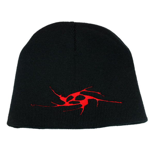 Limosine Spiral Skully (Black (Red Embroidery) Accessories - One Size