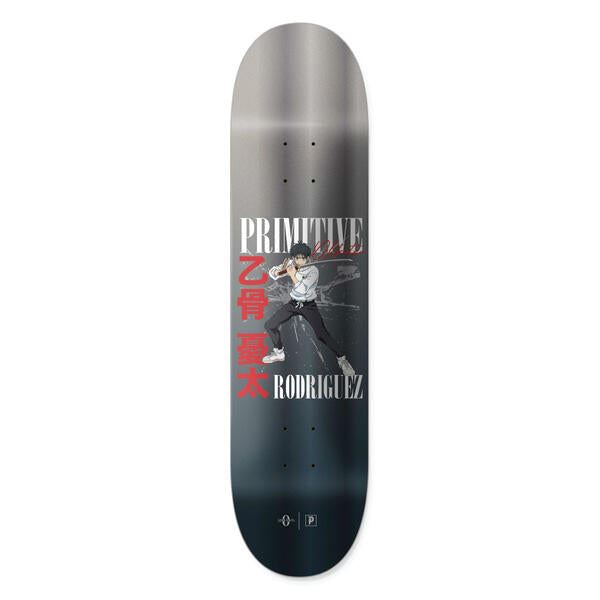 Primitive Jujutsu Rodriguez Yuta Skateboard Deck Black 8.125'' - Skatewarehouse.co.uk