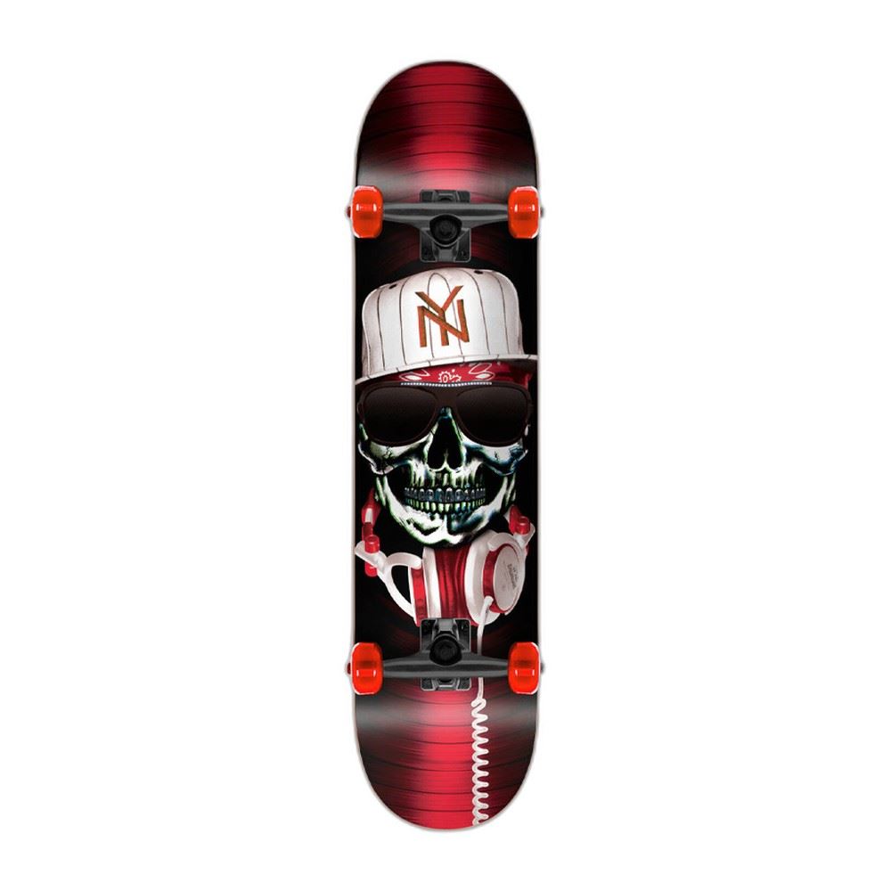 Speed Demons Krook Red / White Complete Skateboard - 7.75"