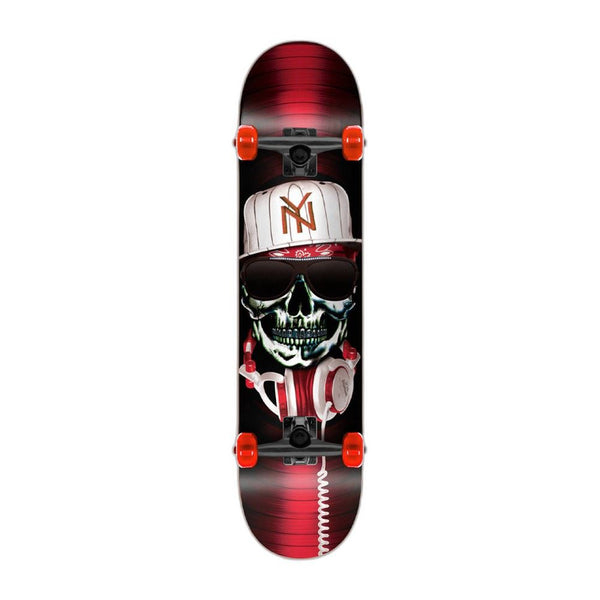Speed Demons Krook Red / White Complete Skateboard - 7.75