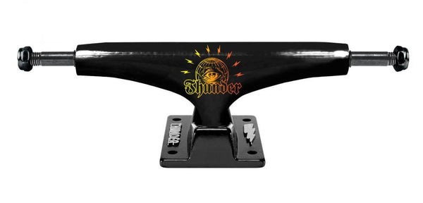 Thunder 149 H Lights Skateboard Trucks Electric Eye Black / Orange - 149 - Skatewarehouse.co.uk