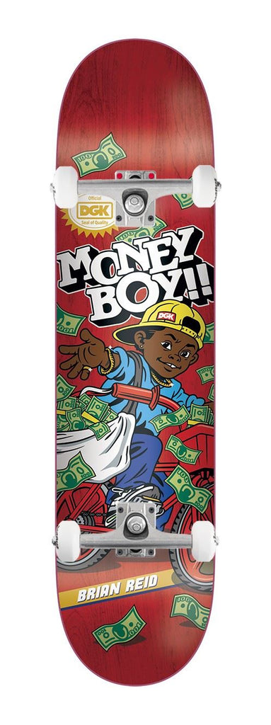 DGK Brian Reid 'Paper Chaser' x Venom Custom Complete Skateboard - 8.1"