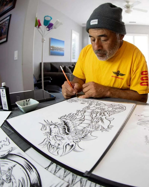 187 Killer Pads Jr. Six Pack Set Caballero - Black / Red / Gold - Skatewarehouse.co.uk