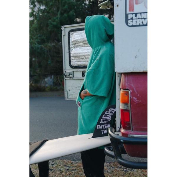 Captain Fin Co - Changing Robe - CF x Poler - Green Apparel