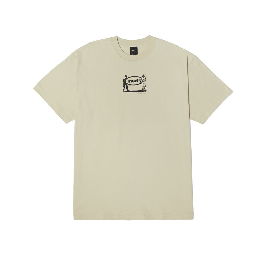 HUF Relocation S / S Tee (Stone) - S