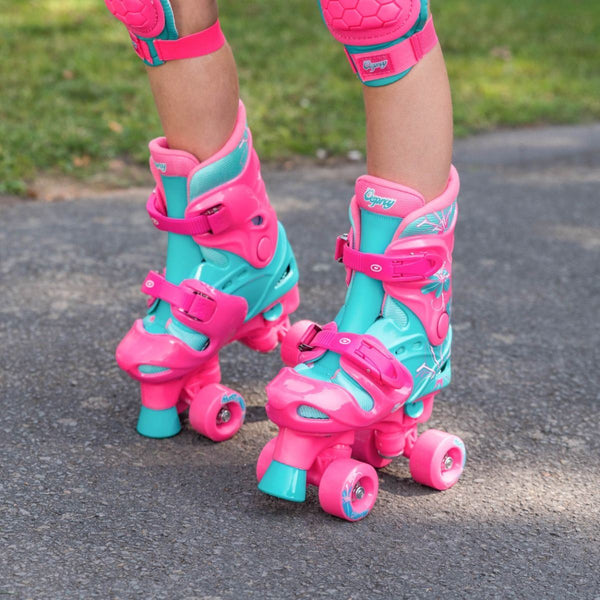 Osprey Quad Skates - 1-4 (33-37) - Flower