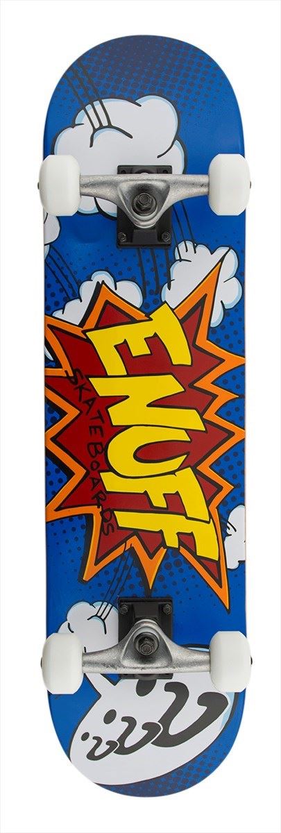 Enuff Pow Blue Complete Skateboard - 7.75