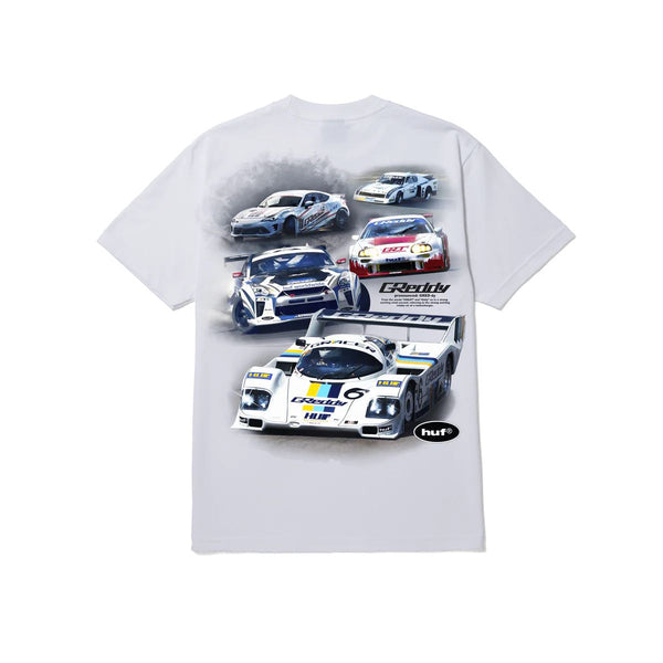 HUF Greddy Showcase S / S Tee (White)