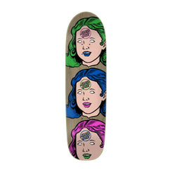Santa Cruz Team Possessed Head FeelBase Skateboard Deck - 8.5"