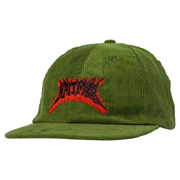 Spitfire Flame Out Cap (Olive / Red / Black) - One Size