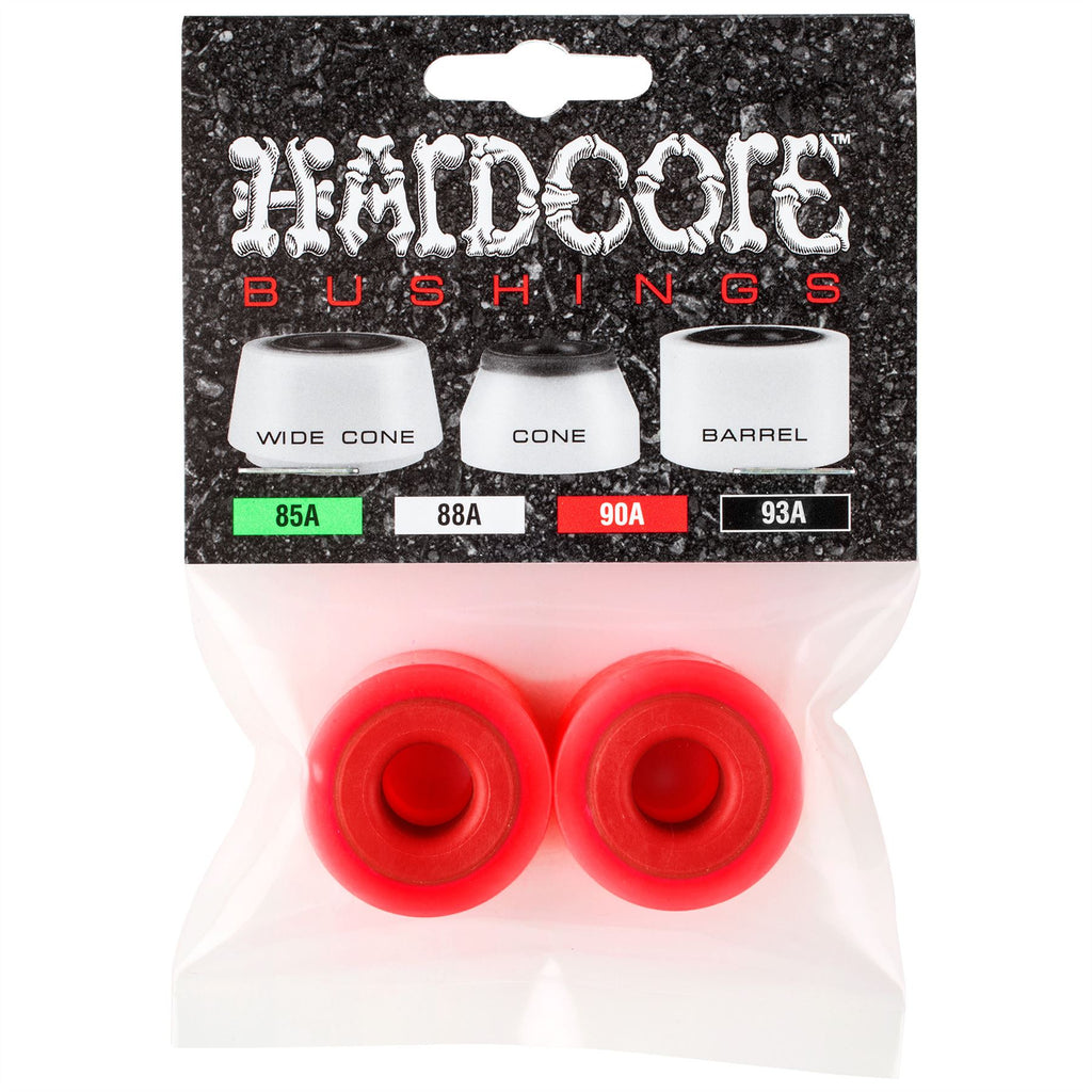 Powell Peralta Hardcore Bushings Barrel Bushing 90A Set Red / Red