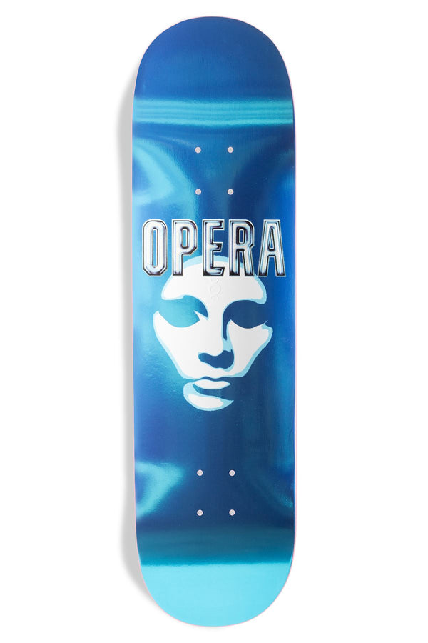 Opera Mask Logo - Ex7 Multi Skateboard Deck - 8.5