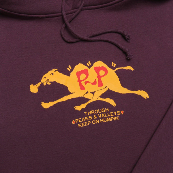 Peaks & Valleys Hoodie (Berry)