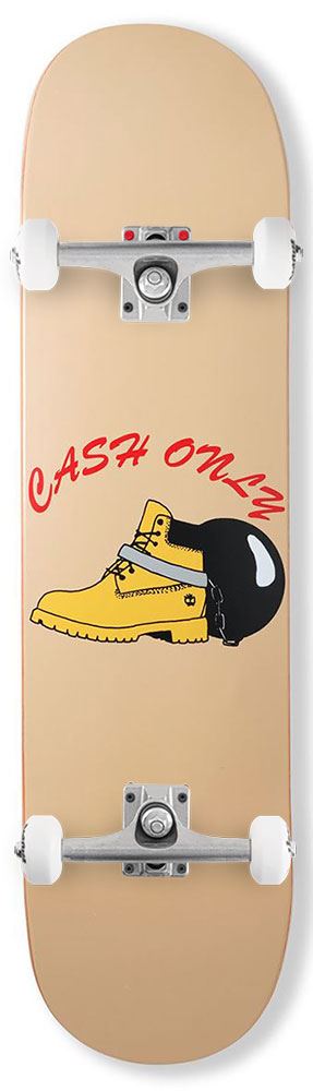 Cash Only Timb x Venom Custom Complete Skateboard - 8.5" - Skatewarehouse.co.uk