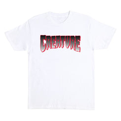 Creature T-Shirt Creature Logo - White / Red - Skatewarehouse.co.uk