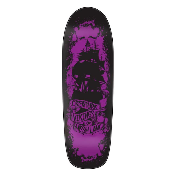 Creature Team Viking of The Hesh Law XX Skateboard Deck - 9.55