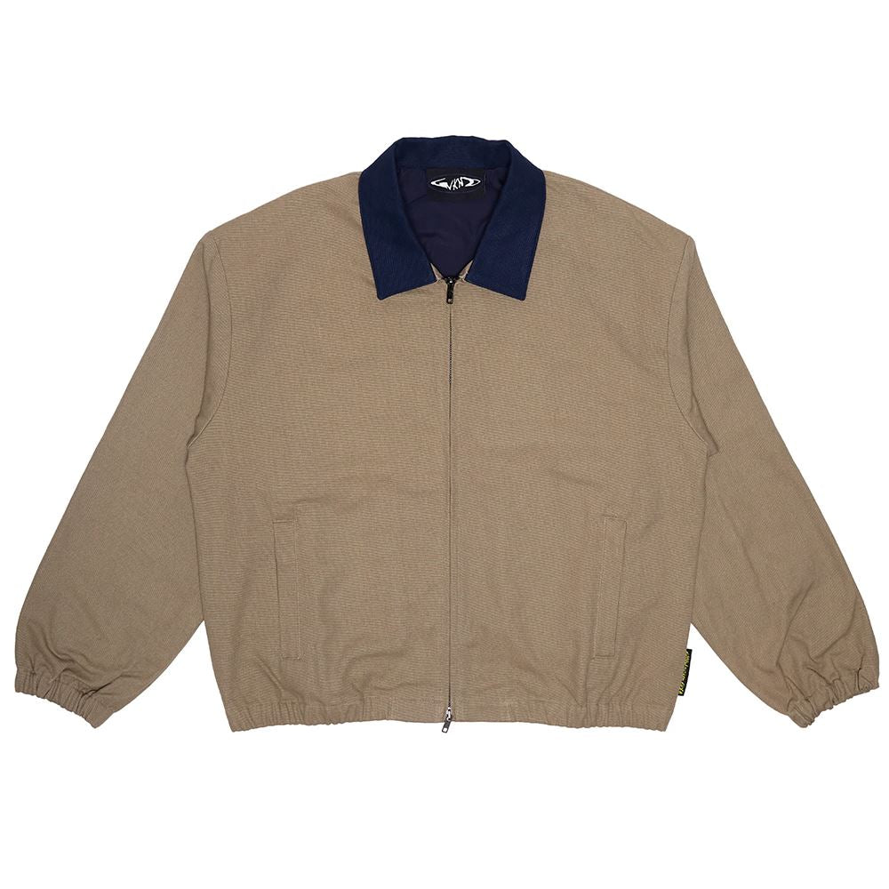 WKND Zip Jacket Khaki - Skatewarehouse.co.uk