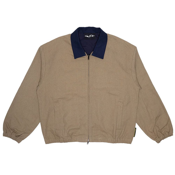 WKND Zip Jacket Khaki - Skatewarehouse.co.uk