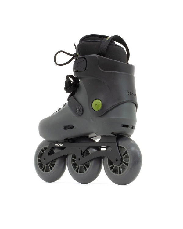 Echo Sonar 3 Wheel Freeskates - Black - Skatewarehouse.co.uk