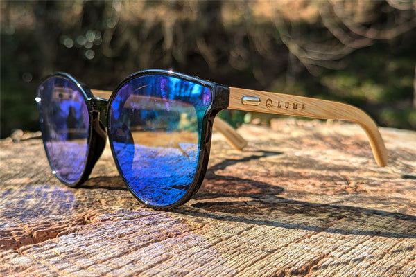 Luma Mousehole Sunglasses - Blue - Skatewarehouse.co.uk